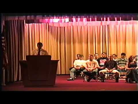 Minco High School Senior Assembly (1995)