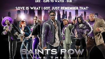 Saints Row 3 - Singing and driving with Pierce and The boss