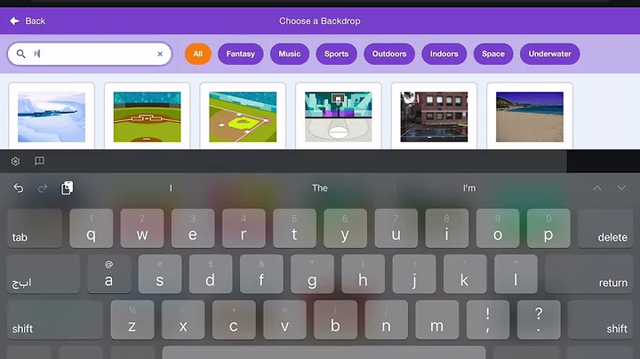 this backdrop breaks scratch