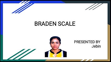 BRADEN SCALE