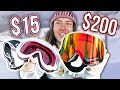$15 Goggles Vs. $200 Snowboard Goggles