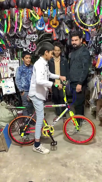 10 se 15 years Age Baby ke Liye wheeler cycle Available🥹😍 #shorts #youtubeshorts#wahabjerry