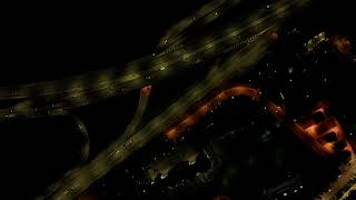 Les Rivières De Lumière La Ville La Nuit