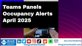 Microsoft Teams Panels Occupancy Updates