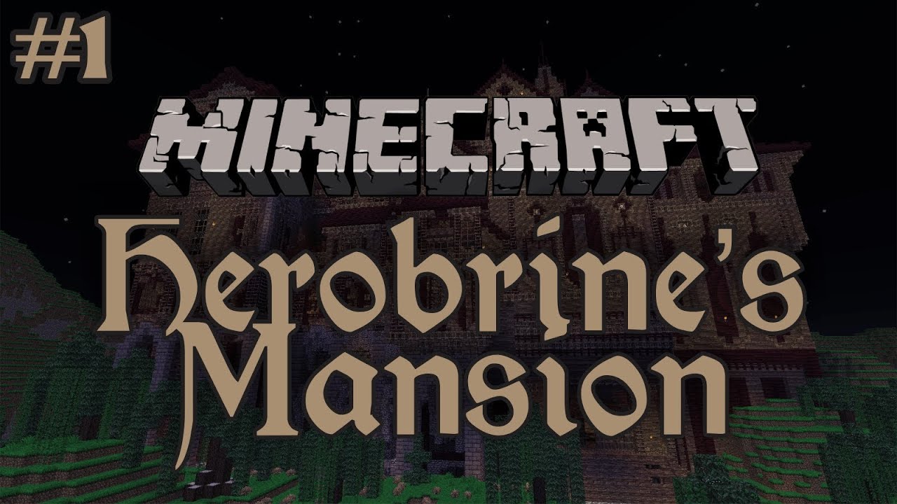 ⛏️ Herobrine's Mansion - Part 1 - Watershed Minecraft Adventures - YouTube