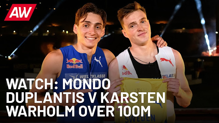 WATCH: Mondo Duplantis beats Karsten Warholm in epic 100m clash