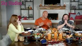 Jumanji Family Thanksgiving L Rock L Kevin Hart