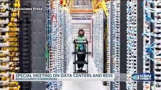 Reno County commissioners reject battery storage, data center ban