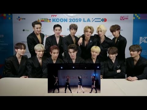 Seventeen reaction to Blackpink Kill This Love dance practice