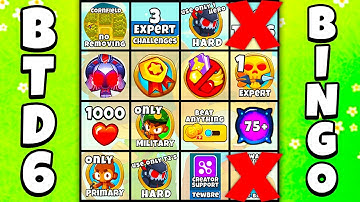 Bloons TD 6 BINGO