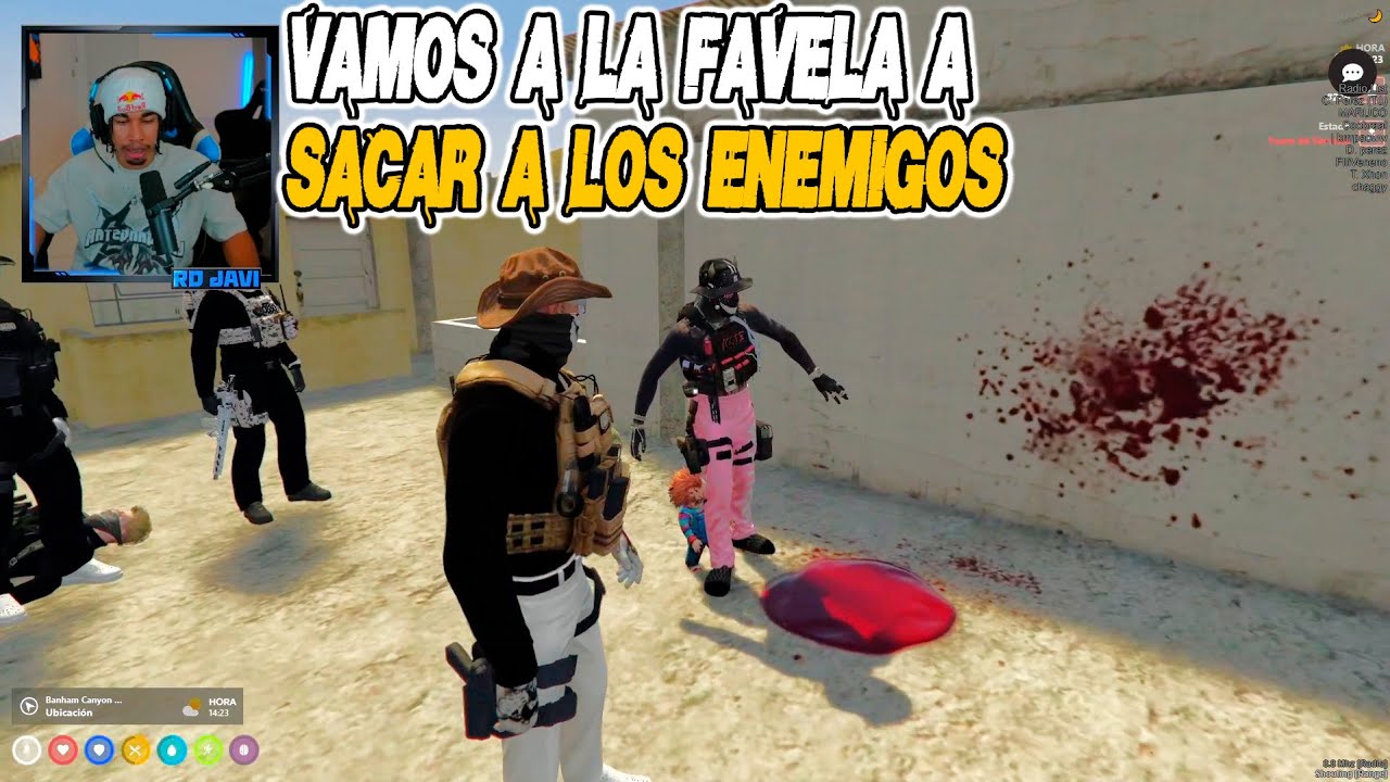 RDJavi: Vamos a la Favela a Sacar a Los Enemigos Hacemos coro Con La Gringa