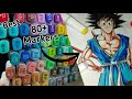 Unboxing and Reviewing Tavollozza 80 Alcohol markers!✨ Drawing Goku ✨😳