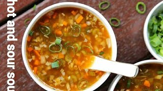 Hot & Sour Soup Recipe How To Make Hot & Sour Soup At Home Restaurant Style Soup|Cook With Amna