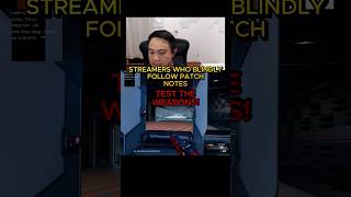 Streamers who blindly follow patch notes! Warzone Season 6