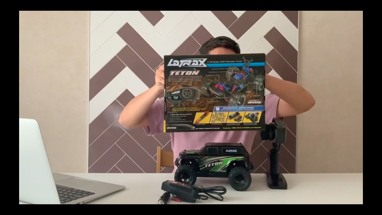 TRAXXAS Latrax Teton Review, Unboxing, First Run. ENG SUB. Обзор. YouTube