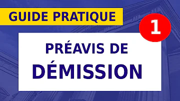 C'est quoi le préavis ?