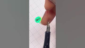 Ngòi bút bị cong | Bút mài thầy Ánh | Bút luyện chữ