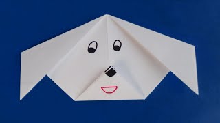 Оригами глава собака Мастер - клас: как сделать чрезвычайно реалистическую модель