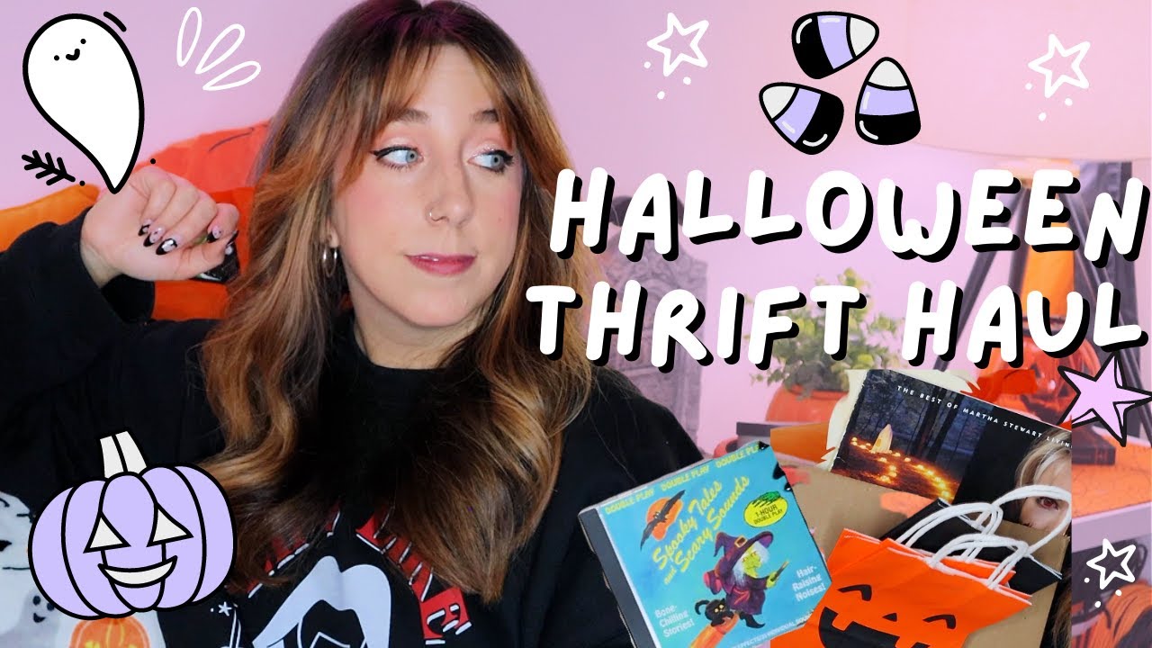 HALLOWEEN THRIFT HAUL | HALLOWEEN HAPPY
