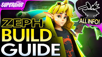 RANK 1 PEAK ZEPH BUILD GUIDE! - EQUIPMENT! ABILITY ORDER! POWERS! || SUPERVIVE