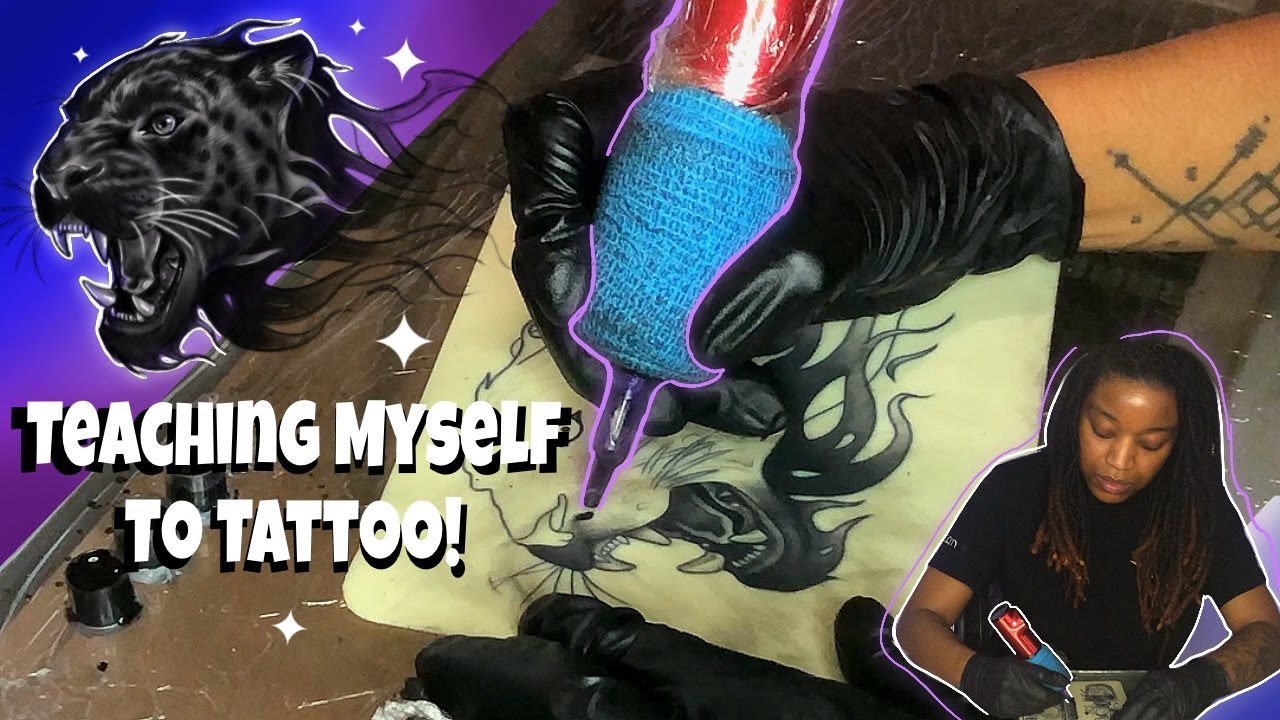 (Week 3 Progress) Self Taught Tattoo Artist