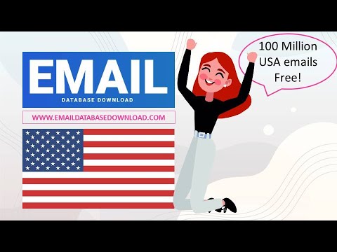 USA Email List Free Download [2022 Validated]