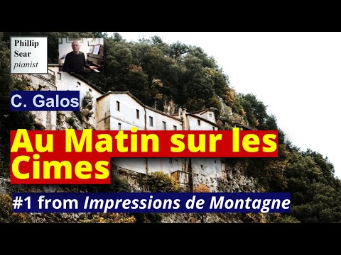 C. Galos : Au Matin sur les Cimes (No. 1 of 'Impre...