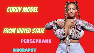persephanii  (Plus-Size Beauty) | Curvy  Model |  American Fashion Star  | Wiki and  Bio Facts