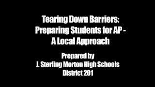 Tearing Down Barriers: Preparing Students For AP — A Local Approach (Part 1)