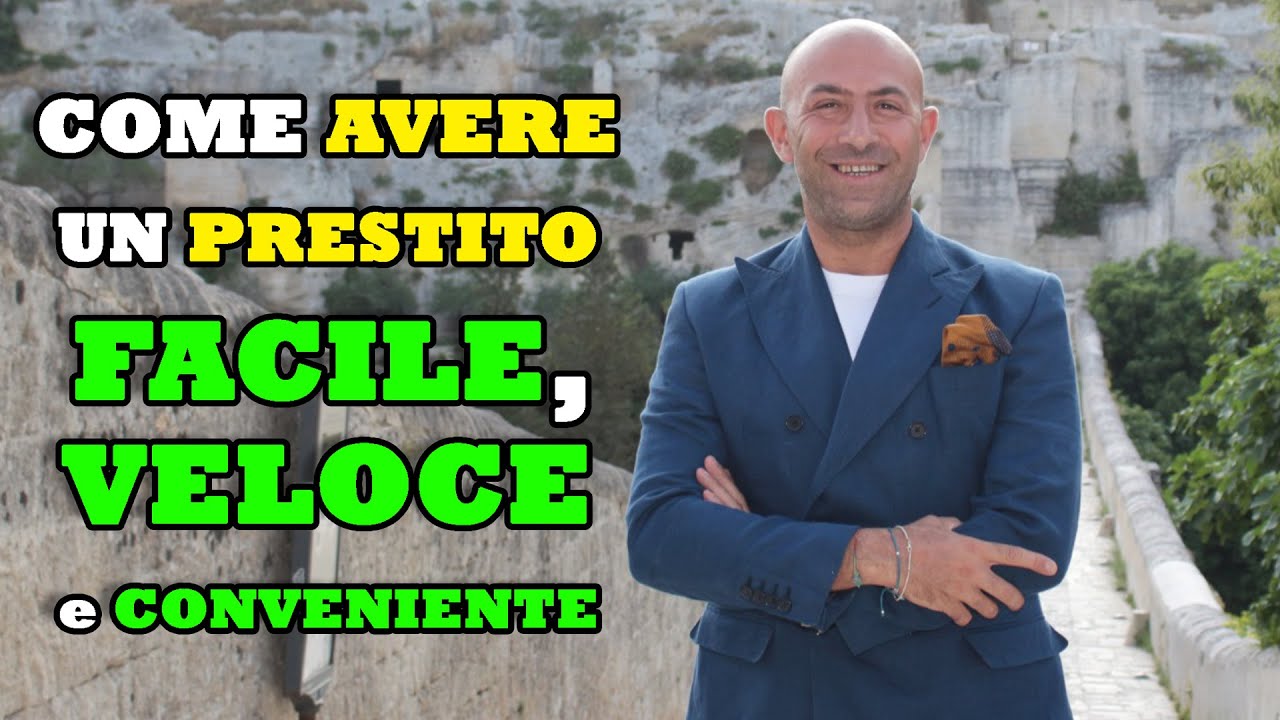 Alfredo Verna spiega come avere un Prestito: FACILE, VELOCE e CONVENIENTE con la Cessione del Quinto
