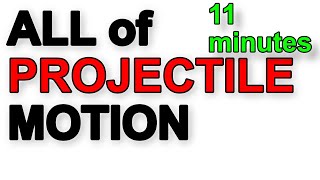 A Level Physics Revision All Of Projectile Motion In 11 Minutes
