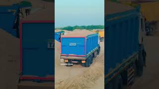 बजरी माफिया जिसकी लोडिंग और खतरनाक लोडिंग #granite #motivational #jcb #stoneprocessing #stonetech ..