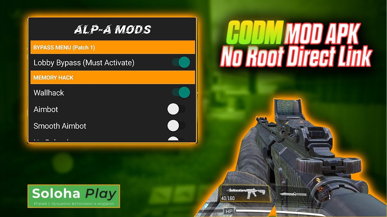 CALL OF DUTY MOBILE MOD APK v1.6.37, No Root/Antiban/Wallhack/Aimbot/Esp