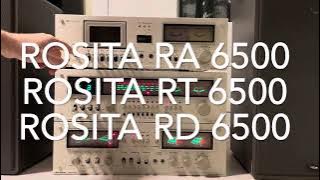 Rosita Vintage hifi Rosita RA 6500 / Rosita RT 6500 / Rosita RD 6500