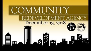 Community Redevelopment Agency Meeting - December 13, 2018