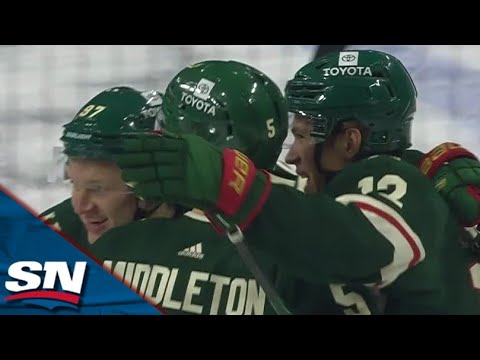 Wilds Matt Boldy Snipes Top Shelf Beauty After Ugly Defensive Zone Turnover From Flames
