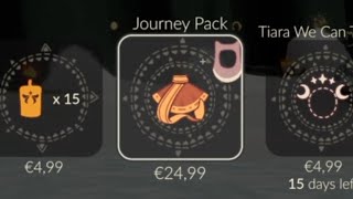 Buying journey pack be like Sky cotl