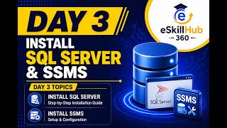 Day 3 | Install Microsoft SQL Server & SSMS | SQL Full Course for Beginners