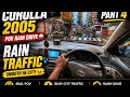 Rainy POV City Drive 🌧️ | Relaxing Car Driving in Busy Traffic 😍