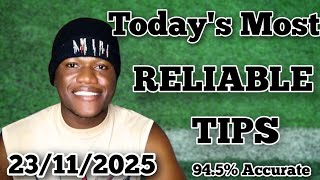 Football Predictions Today 23112025 Soccer Predictions Today Betting Tips,