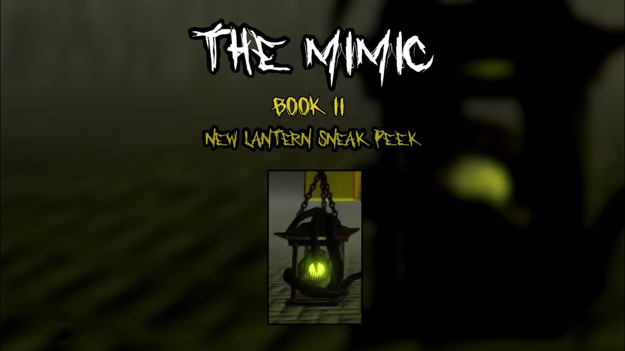 The Mimic - NEWS 👻 on X: BOOK 2; JEALOUSY - THE VILLAGE; NORMAL MODE AND  NIGHTMARE MODE (Note that this map is not for the blind witch's lair and  there wont