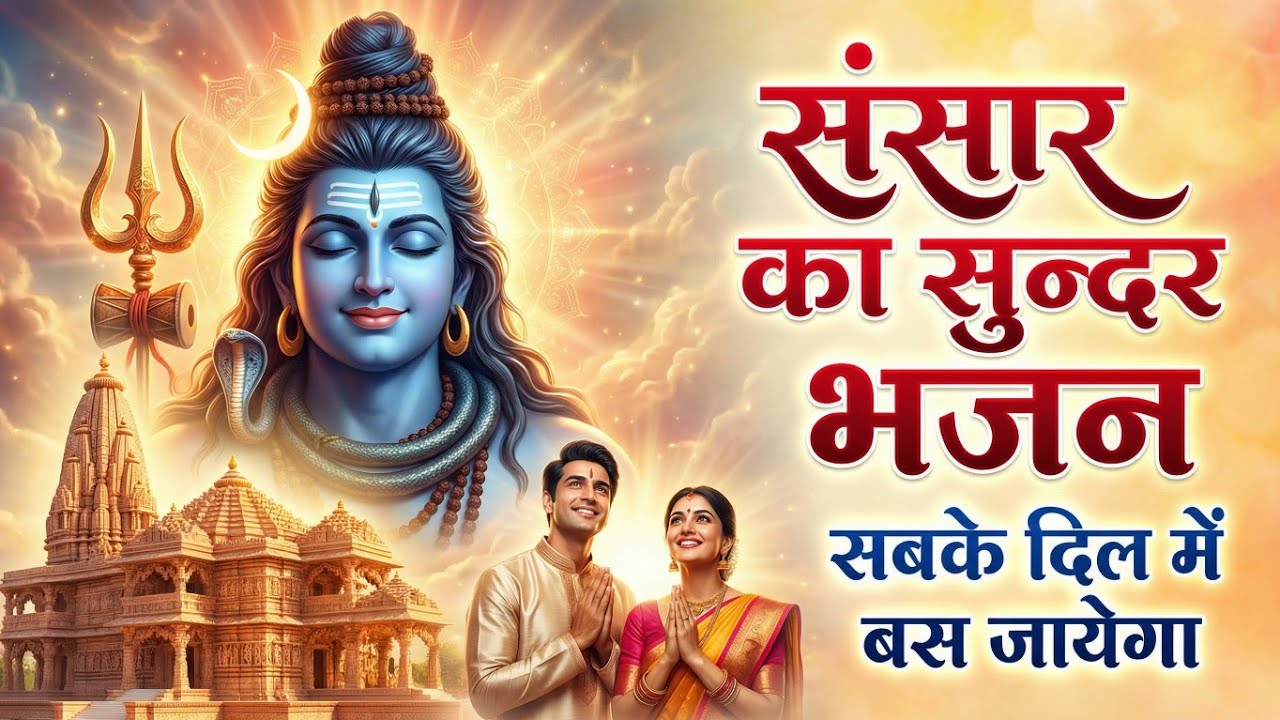 सोमवार स्पेशल | संसार का सुन्दर भजन सबके दिल में बस जायेगा | Shiv Bhajan 2026 |Bholenath Bhajan 2026