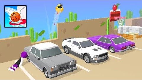 Bounce Dunk !! New Ball Part 7✨ All Levels 89-92 Max Gameplay Android ios Games Full Screen 🆙 🔝