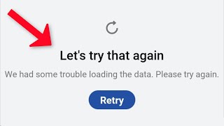 Reddit - Let's Try That Again - We Had Some Trouble Loading The Data. Please Try Again - Fix
