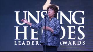 Maxine Waters Speech at Unsung Heroes Leadership Awards