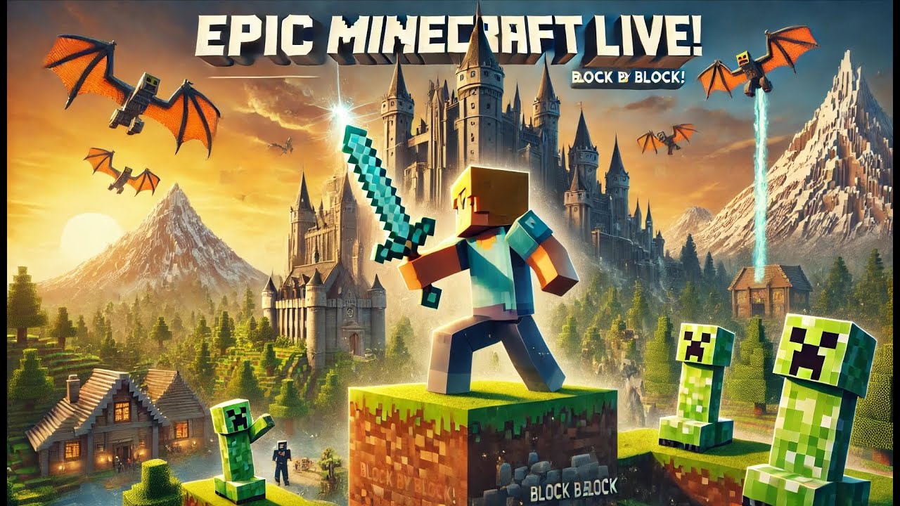 Block by Block: Epic Adventures in Minecraft Live! - YouTube
