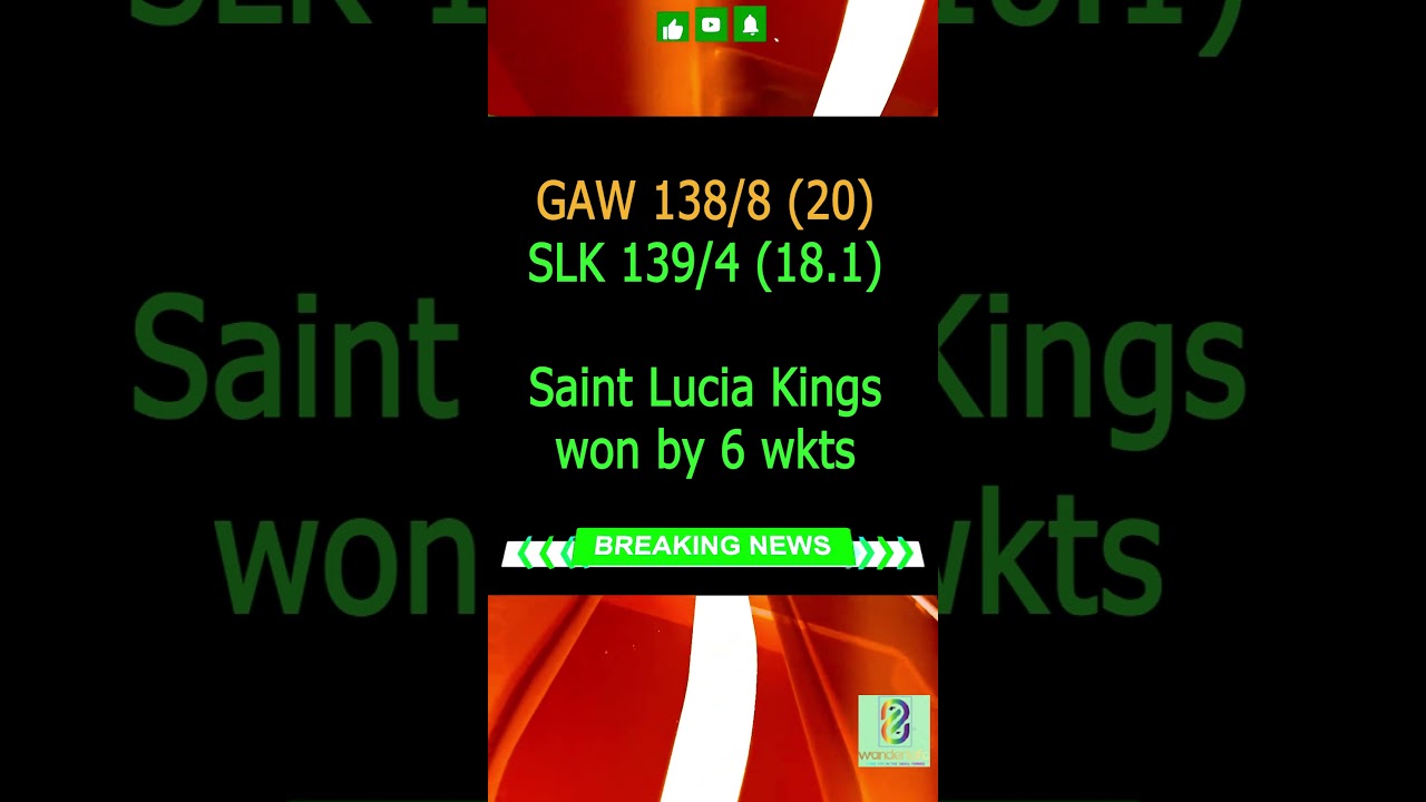 Amazon vs Kings, Final, amazon warriors vs st lucia kings, CPL 2024, Kings won, Roston , Noor Ahmad