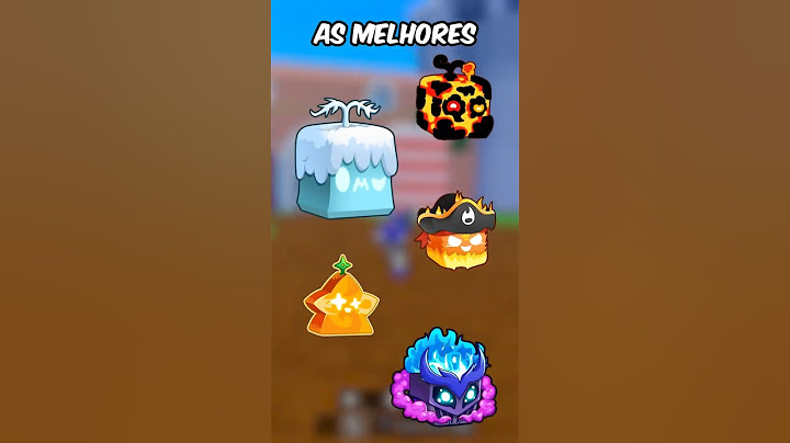 AS MELHORES FRUTAS LOGIAS DO BLOX FRUITS!  🟨