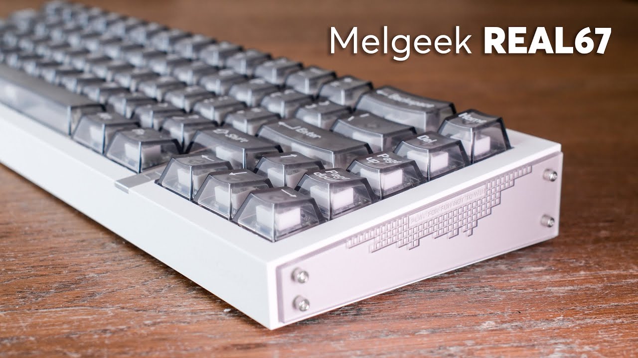 MelGeek Real67 グレー Melgeek REAL67 Magnetic Keyboard