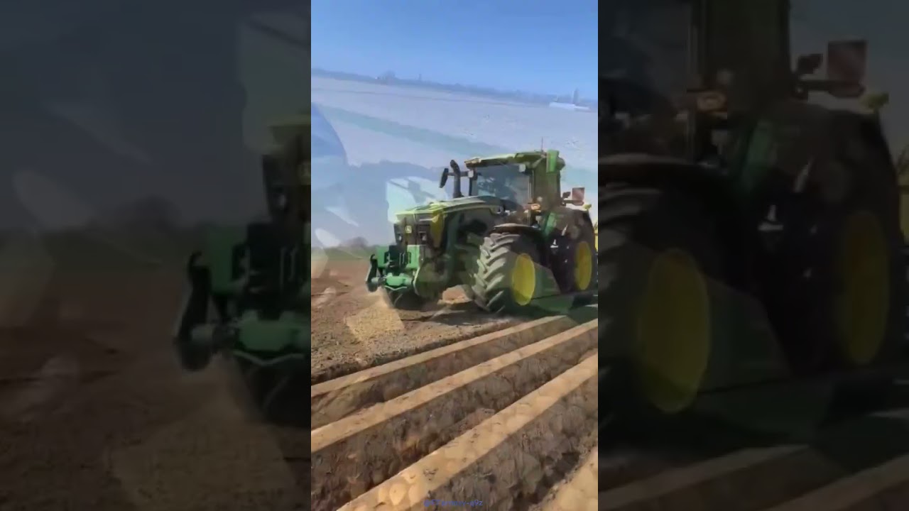 European farm, modern agricultural machinery 🥶 
